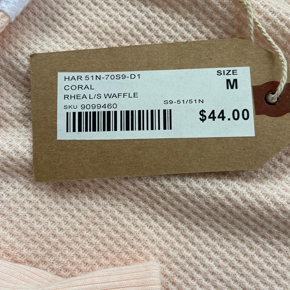NWT Harlow cropped waffle long sleeve - Picture 6 of 8